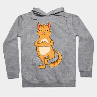 Cat Yoga Exercise Hoodie